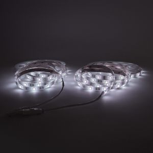 12V Smart LED Strip Set - 2x 5m, RGB, IP44 - Tuya App, Sprachsteuerung über Alexa und Google Home 12V Smart LED Strip Set - 2x 5m, RGB, IP44 - Tuya App, Sprachsteuerung über Alexa und Google Home