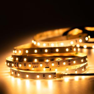 24V LED Streifen – warmweiß – 60 LEDs je Meter – alle 10cm teilbar 24V LED Streifen – warmweiß – 60 LEDs je Meter – alle 10cm teilbar