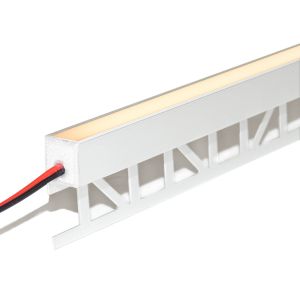 24V wasserfeste Fliesen LED Leiste weiß - nach oben abstrahlend - COB - Neutralweiß - diffus - IP65 24V wasserfeste Fliesen LED Leiste weiß - nach oben abstrahlend - COB - Neutralweiß - diffus - IP65