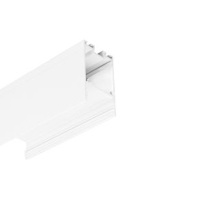 weißes Aluminium LED Aufbau Profil, Combo 30, 4,99 x 3,34cm weißes Aluminium LED Aufbau Profil, Combo 30, 4,99 x 3,34cm