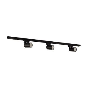Ideus, 230V LED 1-Phasen Schienen-Spot Set, Sofia, 3 x 35W - GU10 - schwarz Ideus, 230V LED 1-Phasen Schienen-Spot Set, Sofia, 3 x 35W - GU10 - schwarz