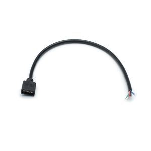 Quick-System 4polig 2.54 – Anschlusskabel für Controller /Dimmer/ Einbaunetzteil, 20cm - black Quick-System 4polig 2.54 – Anschlusskabel für Controller /Dimmer/ Einbaunetzteil, 20cm - black