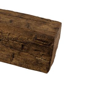 Deckenbalken - Eiche dunkel - Holzoptik, 12 x 12 x 200cm Deckenbalken - Eiche dunkel - Holzoptik, 12 x 12 x 200cm