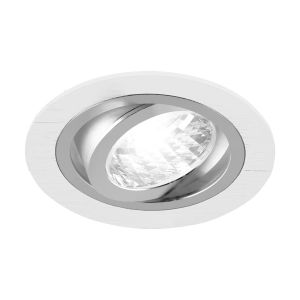 Ideus, LED-Einbauleuchte - weiß/ chrom - 9,2 cm - rund Ideus, LED-Einbauleuchte - weiß/ chrom - 9,2 cm - rund