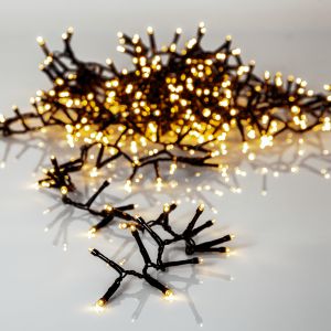 LED-Lichterkette mit 180 LEDs, 3,5 m Länge, Lichtfarbe Warmweiß, für innen und außen, IP44 LED-Lichterkette mit 180 LEDs, 3,5 m Länge, Lichtfarbe Warmweiß, für innen und außen, IP44