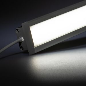 12V Aluminium Einbau LED Leiste - High Power - weiß - diffuse Abdeckung - bis 3m Länge 12V Aluminium Einbau LED Leiste - High Power - weiß - diffuse Abdeckung - bis 3m Länge