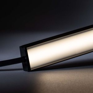 24V Black Line Slim Aluminium LED Leiste - COB - neutralweiß - schwarze Abdeckung 24V Black Line Slim Aluminium LED Leiste - COB - neutralweiß - schwarze Abdeckung